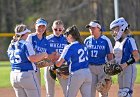 Softball vs Springfield  Wheaton College Softball vs Springfield College. - Photo by Keith Nordstrom : Wheaton, Softball